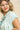 Snow Washed Pleated Detail Short Sleeve Dress