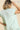 Snow Washed Pleated Detail Short Sleeve Dress